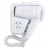 Secador de Pelo de Pared 1100 W Blanco — Hotel & Spa