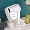 Secador de Pelo de Pared 1100 W Blanco — Hotel & Spa