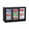 Bar Trasero Refrigerado 320 L 3 Puertas de Vidrio Deslizantes
