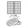 Professional Waffle Maker with 90° Opening - 4 x 7 Liège - Krampouz