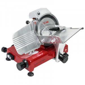 Professional Red Gravity Ham Slicer 195mm Dynasteel - Precise and Easy Cutting