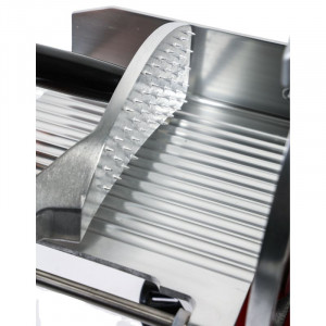 Professional Red Gravity Ham Slicer 195mm Dynasteel - Precise and Easy Cutting