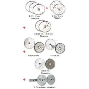 Pack Nutrición Frescura para los combinados cortadores Robot-Coupe
