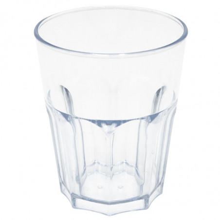 Vaso de agua reutilizable de SAN - 29 cl - Lote de 8