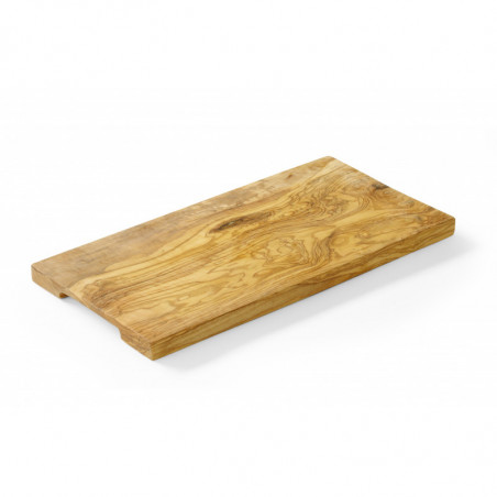 Tabla de cortar de madera de olivo - 300 x 150 mm - Hendi