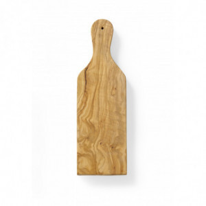 Tabla de queso de madera de olivo - 400 x 140 mm - Hendi