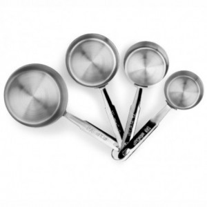 Juego de 4 Cacerolas Medidoras en Inox - Pujadas
