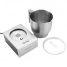 Mousseador de Leche 0,4 L 650 W Inox – Dynasteel