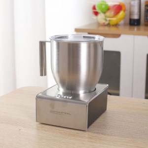 Mousseador de Leche 0,4 L 650 W Inox – Dynasteel