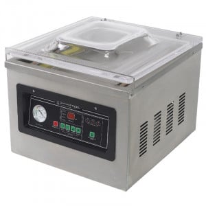 Máquina de vacío con campana 900 W - Soldadura 400 mm Inox