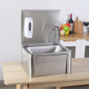 Stainless Steel Hands-Free Washbasin - Dynasteel