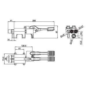 Pedal mixer 2000