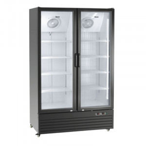 Armario Refrigerado Positivo y Negativo - 2 Puertas de Cristal - 820 L - Bartscher