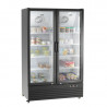 Armario Refrigerado Positivo y Negativo - 2 Puertas de Cristal - 820 L - Bartscher