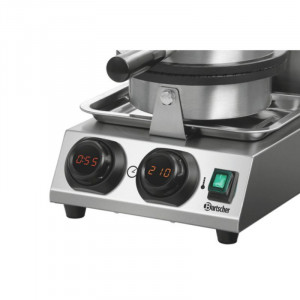 Stainless Steel Cone Waffle Maker - 1000 W - Bartscher