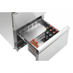 Mesa Refrigerada 2 Puertas 2 Cajones - L 600 x P 600 mm - Bartscher