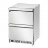 Mesa Refrigerada 2 Puertas 2 Cajones - L 600 x P 600 mm - Bartscher