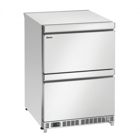 Mesa Refrigerada 2 Puertas 2 Cajones - L 600 x P 600 mm - Bartscher