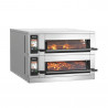 Horno de pizza - 2 cámaras - 400 V - Bartscher