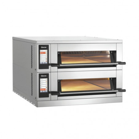 Horno de pizza - 2 cámaras - 400 V - Bartscher