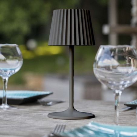 Lampe de Table Touch LED - Abby Noir - Lumisky