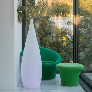 Lámpara de pie Goutte sin cable - Classy 120 cm - Lumisky