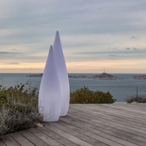 Lámpara de pie con cable Gota para Exterior - Classy 150 cm - Lumisky