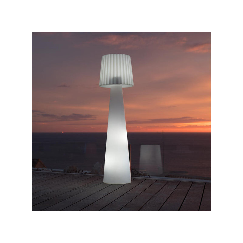 Wired Floor Lamp - Lady White 110 cm - Lumisky Wired Floor Lamp - Lady White 110 cm - Lumisky