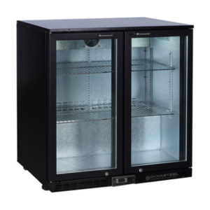 Bar Trasero Refrigerado - 2 Puertas de Vidrio Batientes - 209 L - Dynasteel