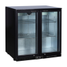 Arrière-Bar Refrigerado 209 L 2 Puertas de Vidrio — Ventilado