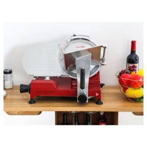Gravity Ham Slicer Ø 220 mm 120 W Red