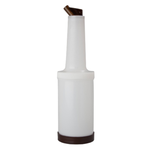 Botella con pico vertedor de 80 cl - Marrón Dynasteel: accesorio indispensable para profesionales de la restauración.