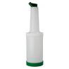 Botella con pico vertedor 80 cl - Verde - Dynasteel