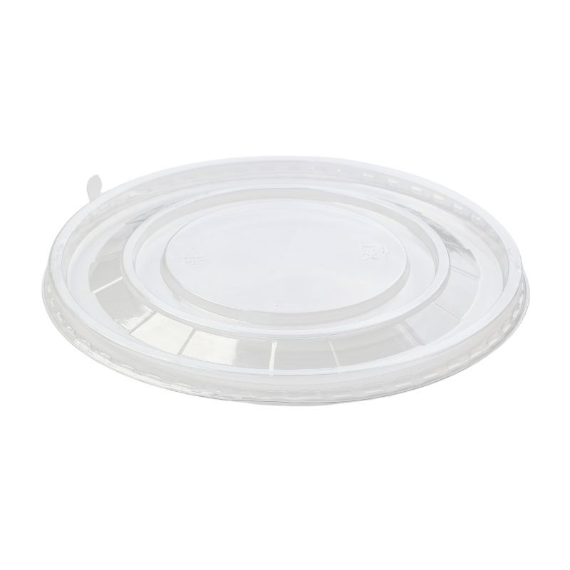 Tapa de PET para Bol de Ensalada Kraft 1300 ml - Lote de 300 - Dynasteel