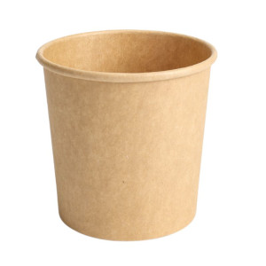 Pot à Soupe Kraft - 360 ml - Lot de 300 - Dynasteel