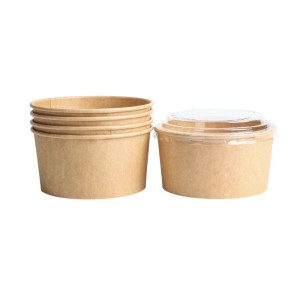 Kraft Salad Bowl 1000 ml Ø 150 mm - Pack of 300