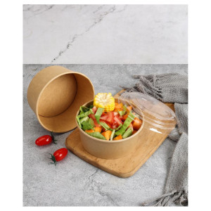 Kraft Salad Bowl - 1000 ml - Pack of 300 - Dynasteel