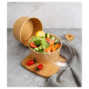 Bol à Salade Kraft - 1300 ml - Lot de 300 - Dynasteel