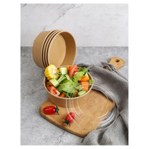 Kraft Salad Bowl 500 ml Ø 150 mm — Pack of 300
