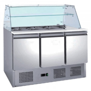 Refrigerated Saladette 3 Doors - 368 L - Refurbished