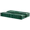 Caja plegable apilable 600 x 400 - 36 L - Verde