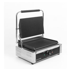Grill Panini Pro 2200 W Ranurado 340x220 mm Inox