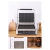 Grill Panini Pro 2200 W Ranurado 340x220 mm Inox