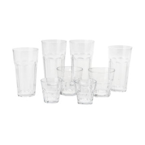 Vaso Tradicional 37,5 cl - Lote de 6 - Dynasteel