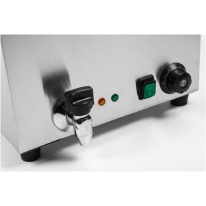 Bain-Marie Pro GN 1/1 20 L 1200 W Inox con Drenaje