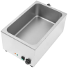 Bain-Marie Profesional GN 1/1 20 L 1200 W Inox