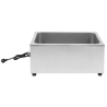 Bain-Marie Profesional GN 1/1 20 L 1200 W Inox