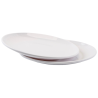 Plato Redondo Melamina Ø 17,7 cm Blanco - Lote de 10