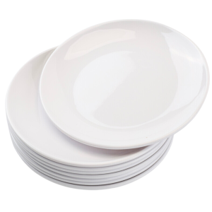 Round Melamine Plate - Ø 17.7 cm - Set of 10 - Dynasteel