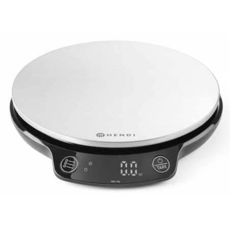 Balanza de Cocina Digital de Alta Precisión con Temporizador - Capacidad 3 Kg